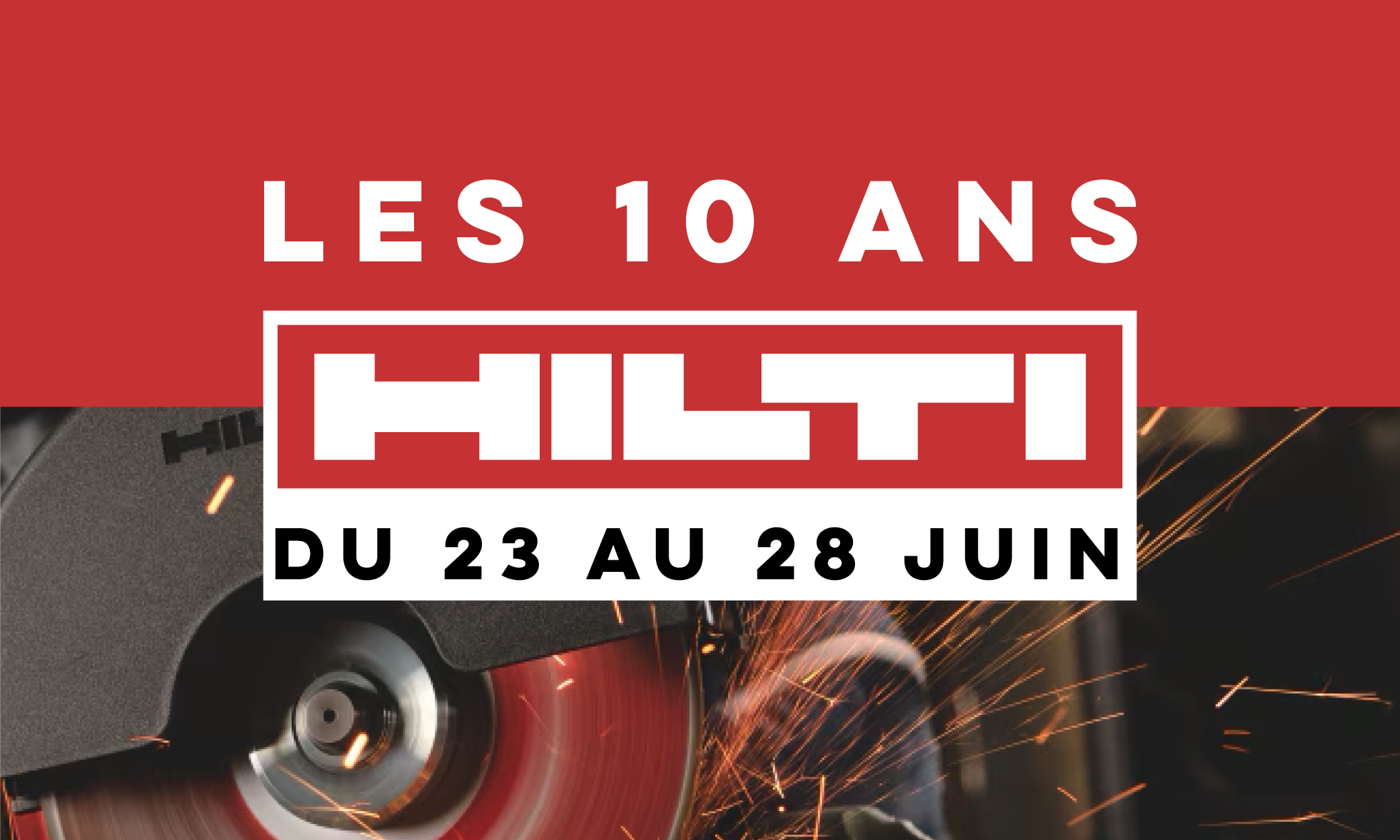 LES 10 ANS HILTI au BATIMENT GUYANAIS