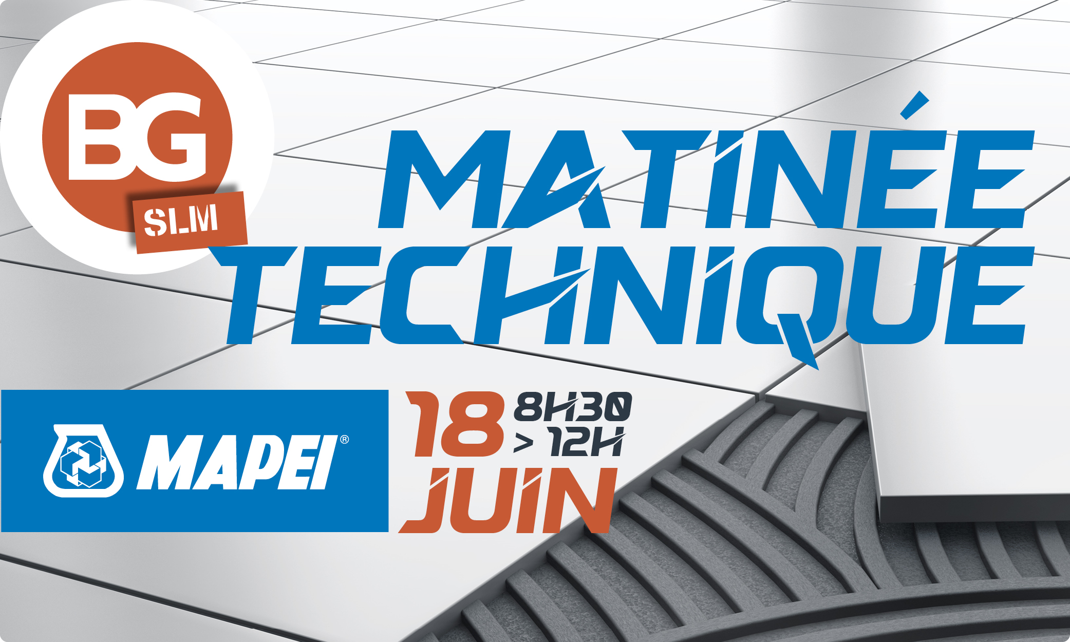 Matinée technique MAPEI à SLM